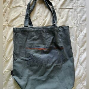 Patagonia canvas tote bag
